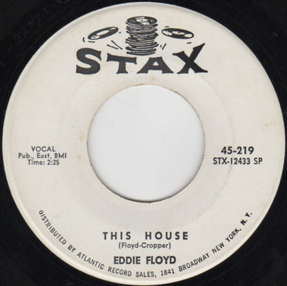 Eddie Floyd : Don't Rock The Boat / This House (7", Single, Promo, PL)