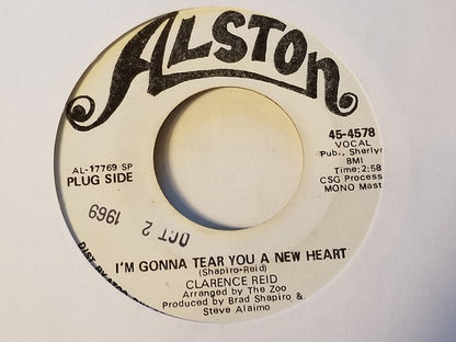 Clarence Reid : I'm Gonna Tear You A New Heart / I'm A Man Of My Word (7", Single, Promo, SP)