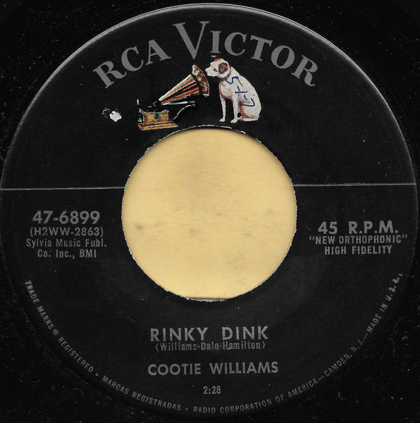 Cootie Williams / Larry Dale With Cootie Williams : Rinky Dink / Please Give Your Love To Me (7")