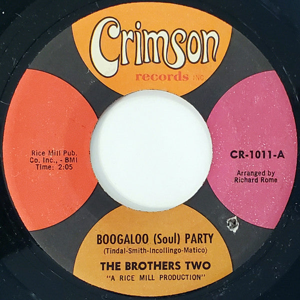 The Brothers Two : Boogaloo (Soul) Party (7")