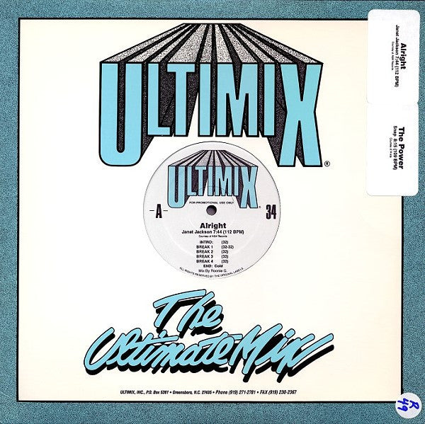 Various : Ultimix 34 (3x12", Comp, Promo)