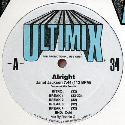 Various : Ultimix 34 (3x12", Comp, Promo)