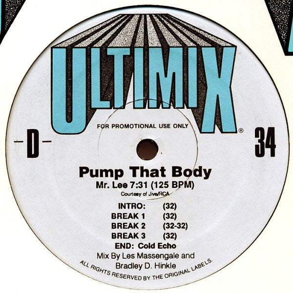 Various : Ultimix 34 (3x12", Comp, Promo)