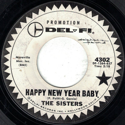 The Sisters : Happy New Year Baby (7", Promo, Styrene)