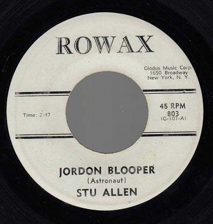 Stu Allen (2) / The Bloopers : Jordon Blooper / Bloopers Morse Code (7")
