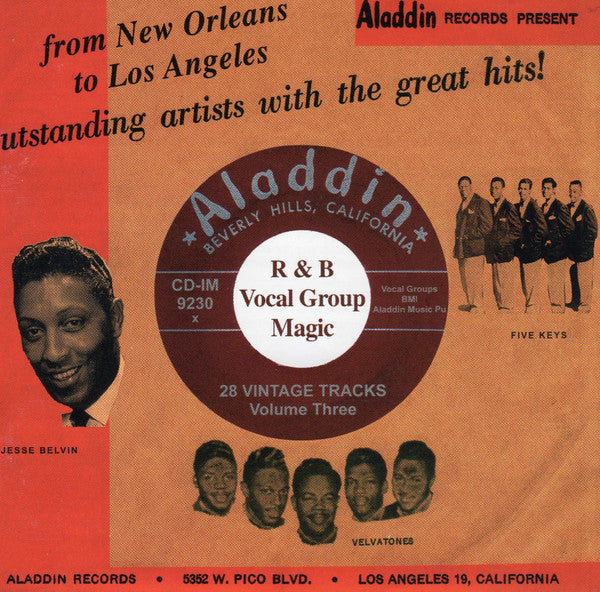 Various : Aladdin & Imperial R & B Vocal Group Magic - Volume Three (CD, Comp, Ltd)
