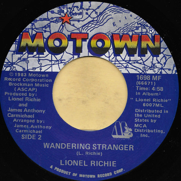 Lionel Richie : All Night Long (All Night) (7", Single)