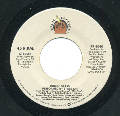 Stars On 45 : Rollin' Stars (7", SP)
