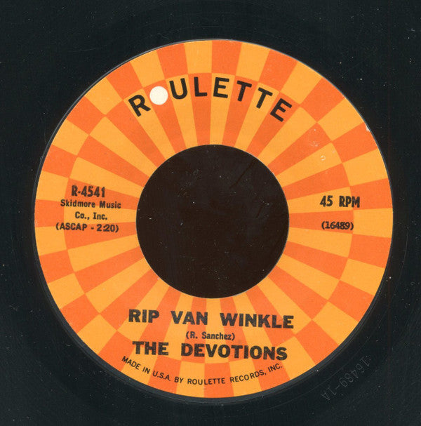 The Devotions : Rip Van Winkle (7", Single, Styrene)