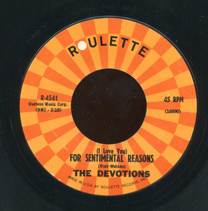 The Devotions : Rip Van Winkle (7", Single, Styrene)