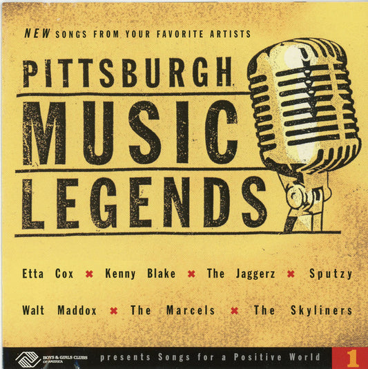 Various : Pittsburgh Music Legends (CD, Comp)