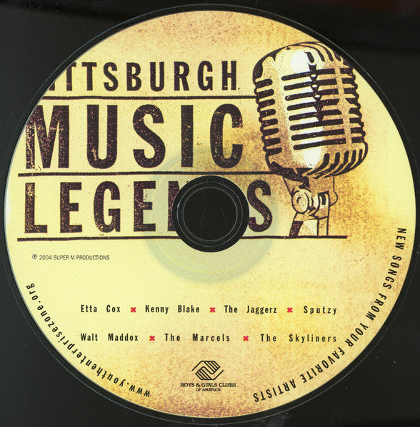 Various : Pittsburgh Music Legends (CD, Comp)