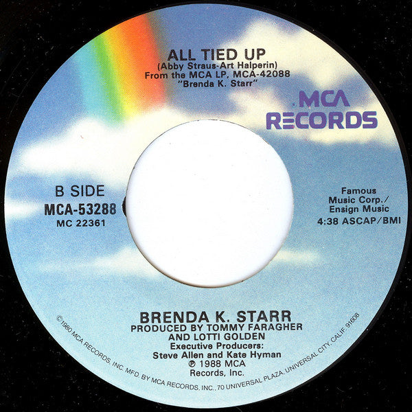 Brenda K. Starr : I Still Believe (7", Single, Glo)