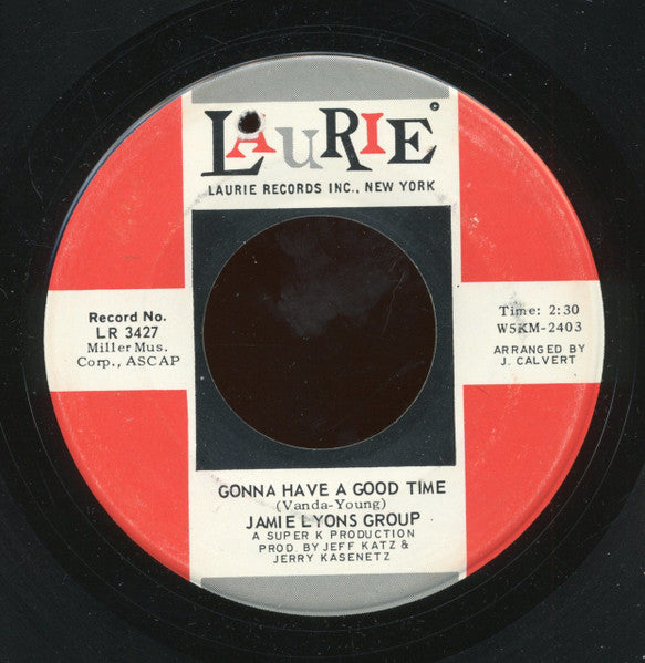 Jamie Lyons Group : Heart Full O' Soul II / Gonna Have A Good Time (7")