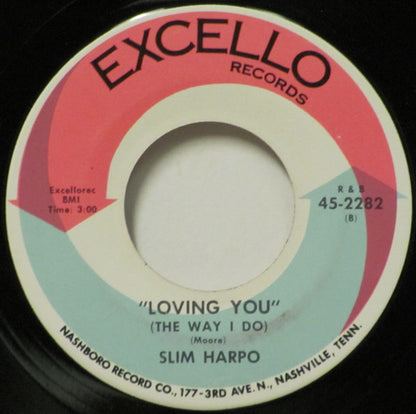 Slim Harpo : I'm Your Bread Maker, Baby / Loving You (The Way I Do) (7", Single)
