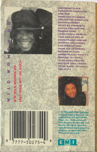 Natalie Cole : Wild Women Do (Cass, Single)