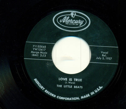 The Little Beats : Love Is True / Someone For Me (7")