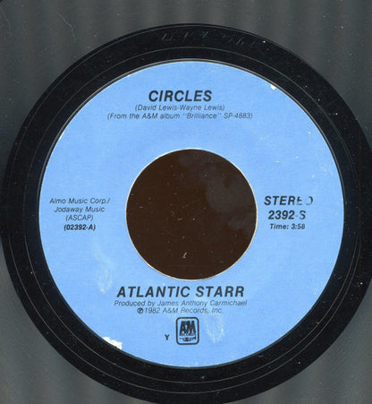Atlantic Starr : Circles (7", Styrene, Ter)