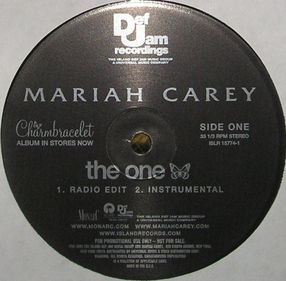 Mariah Carey : The One (12", Promo)
