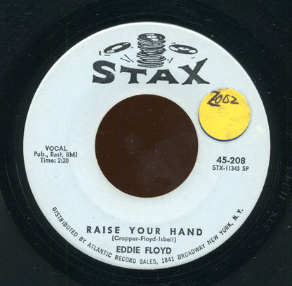 Eddie Floyd : Raise Your Hand / I've Just Been Feeling Bad (7", Single, SP)