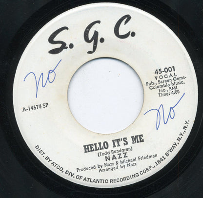 Nazz : Open My Eyes (7", Single, Promo, SP)