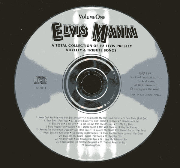 Various : Elvis Mania (2xCD, Comp)