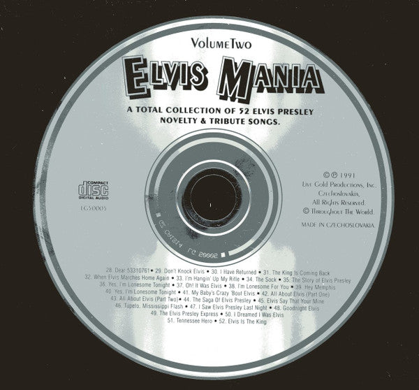 Various : Elvis Mania (2xCD, Comp)