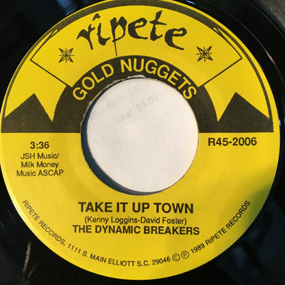 The Dynamic Breakers, The Dynamic Breakers : Boogie In The Street / Take It Up Town (7")
