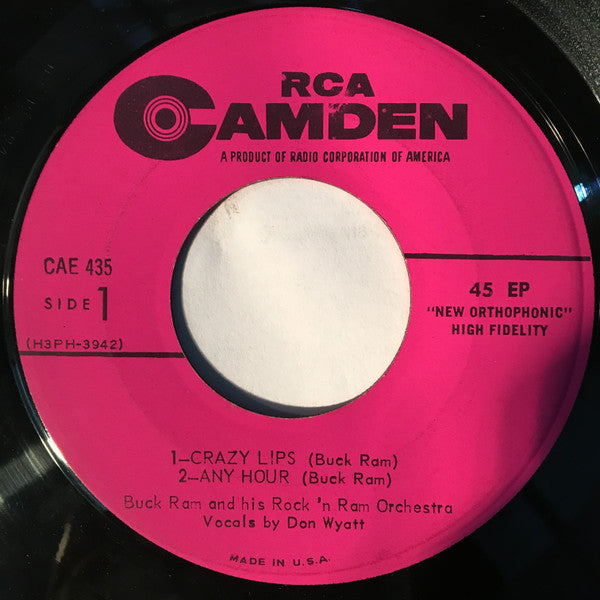 Buck Ram : Rock 'n Ram (7", EP)