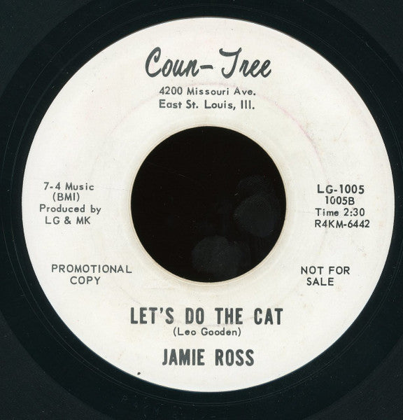 Jamie Ross : Honey Honey (7", Promo)