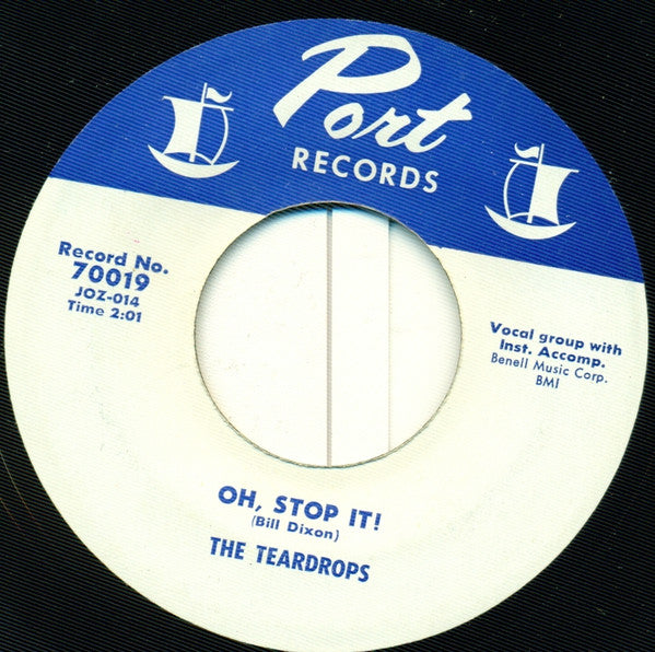 The Teardrops (8) : The Stars Are Out Tonight / Oh, Stop It! (7", RE)