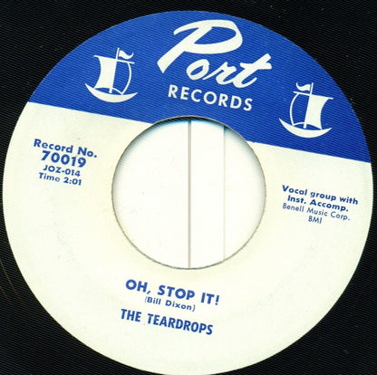 The Teardrops (8) : The Stars Are Out Tonight / Oh, Stop It! (7", RE)