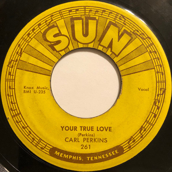 Carl Perkins : Matchbox / Your True Love (7", Single)