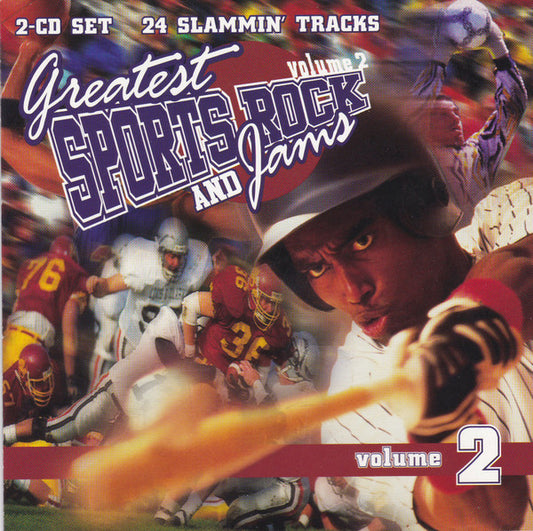 Various : Greatest Sports Rock And Jams - Vol. 2 (2xCD, Comp)