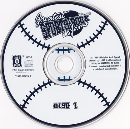 Various : Greatest Sports Rock And Jams - Vol. 2 (2xCD, Comp)