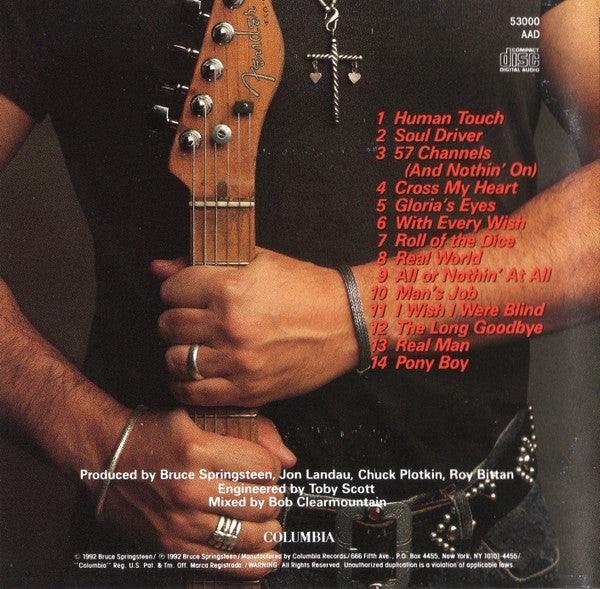 Bruce Springsteen : Human Touch (CD, Album, DAD)