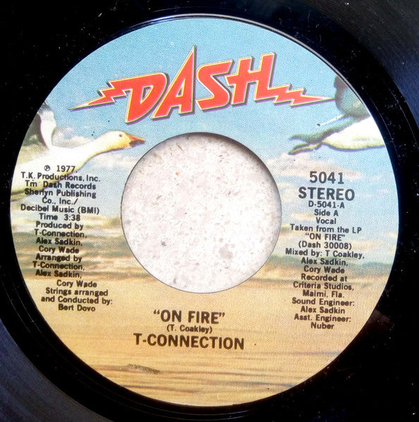 T-Connection : On Fire (7", Styrene)