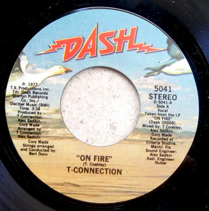 T-Connection : On Fire (7", Styrene)