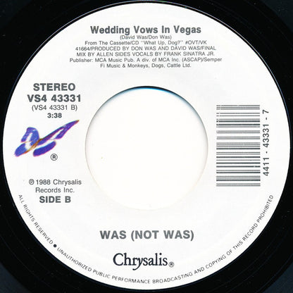 Was (Not Was) : Walk The Dinosaur (7", Single, Styrene, Car)