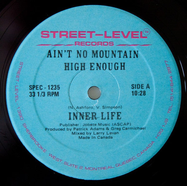 Inner Life / Erotic Drum Band / The 202 Machine : Ain't No Mountain High Enough / Touch Me Where It's Hot / Get Up (Rock Your Body) (12", RE)