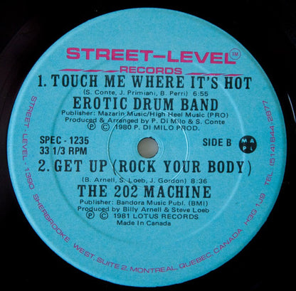 Inner Life / Erotic Drum Band / The 202 Machine : Ain't No Mountain High Enough / Touch Me Where It's Hot / Get Up (Rock Your Body) (12", RE)
