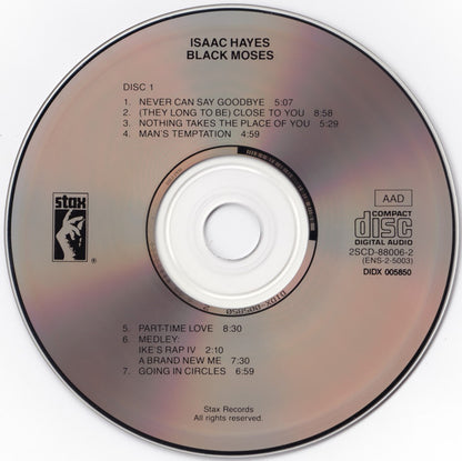 Isaac Hayes : Black Moses (2xCD, Album, RE, RP)
