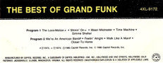 Grand Funk Railroad : The Best Of Grand Funk (Cass, Comp)
