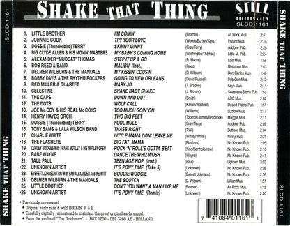 Various : Shake That Thing (CD, Comp)