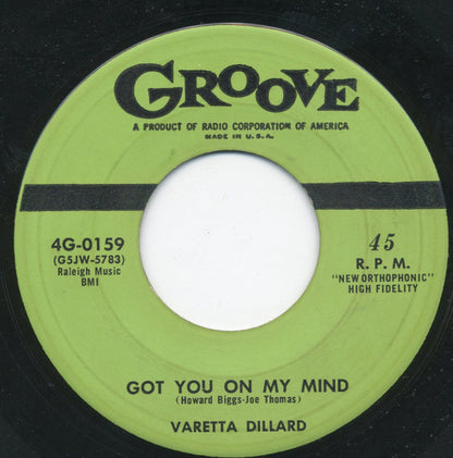 Varetta Dillard : Got You On My Mind / Skinny Jimmy (7")