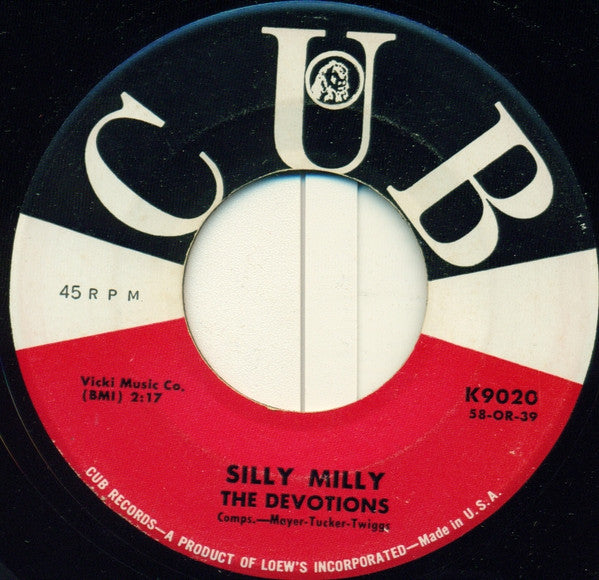 Devotions (6) : Silly Milly / Worried About You Baby (7", Single)