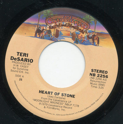 Teri Desario : Heart Of Stone (7", Single, Mono, Promo, 25)