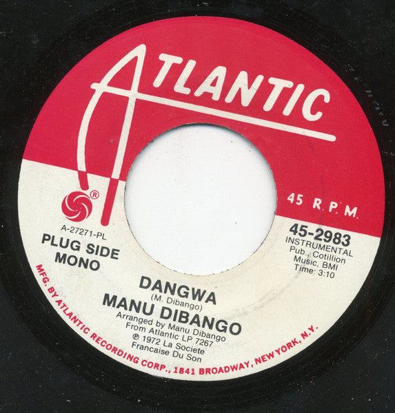 Manu Dibango : Dangwa (7", Mono, Promo, PL)