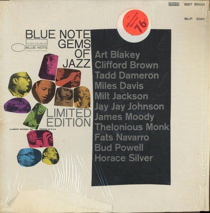 Various : Blue Note Gems Of Jazz (LP, Comp, Ltd, RE, Ele)