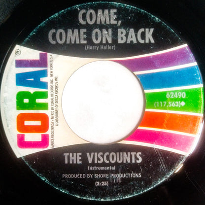 The Viscounts : Come, Come On Back / Off Shore (7", Single)